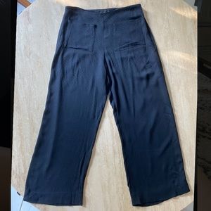 Reformation black wide leg pants